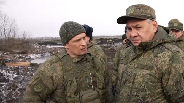 Шойгу инспектира руските войски в Украйна