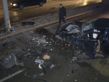 Зрелищна катастрофа блокира градския транспорт в Русе