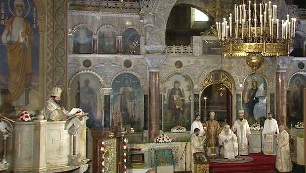 На 25 декември Рождество Христово в патриаршеската катедрала Св Александър