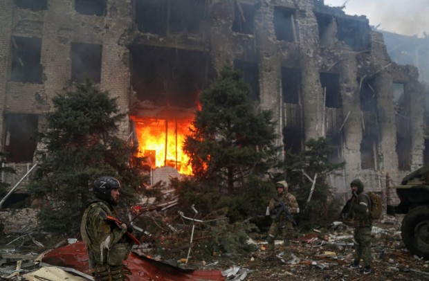 Десетки украински градове бяха подложени на руски ракетен обстрел на Коледа