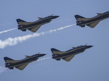 71 китайски летателни апарата са били засечени над Тайван за последните 24 часа