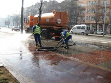 Столична община възложи да бъдат измити основните булеварди в града