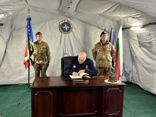 Италианския министър на отбраната Гуидо Крозето бе на посещение у нас