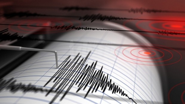 Земетресение с магнитуд 4,9 по Рихтер е регистрирано в 14:24 часа