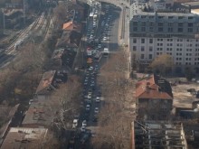 Голямо задръстване има в района на Сточна гара в Пловдив