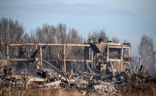 Въоръжените сили на Украйна са ударили пункт ма временна дислокиране
