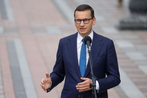 Министър-председателят на Полша Матеуш Моравецки изненадващо се изказа в подкрепа