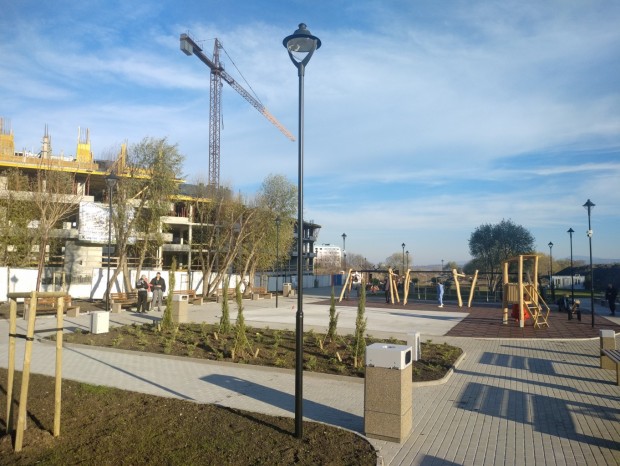 Завършен е новият парк в бургаския ж.к. "Меден рудник"
