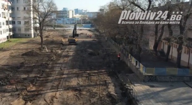 TD Реконструкцията на улица Даме Груев продължава от първия работен ден