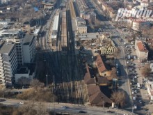 Вижте от дрон как правят пробива под Централна гара