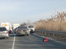 Катастрофа с три коли е станала на Околовръстното шосе на Пловдив
