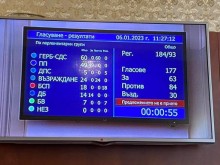 Парламентът не прие декларацията на Николай Денков и ПП