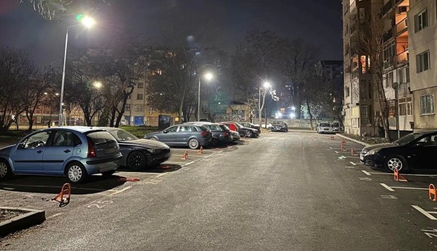 Ново LED осветление на паркинг в Пловдив