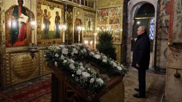 Путин поздрави руснаците за Коледа