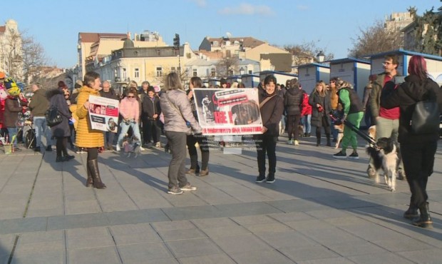В Русе излязоха на протест срещу насилието над животни