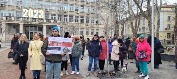 Във Варна се проведе протест срещу насилието на животни (ВИДЕО)