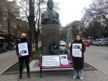 Руснаци протестираха във Варна срещу войната на Путин в Украйна