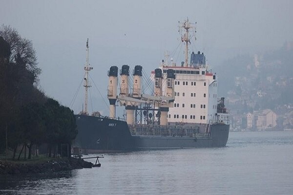 Товарен кораб от Украйна заседна в Босфора, движението е спряно