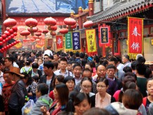 Населението на Китай намалява за първи път от 60 години