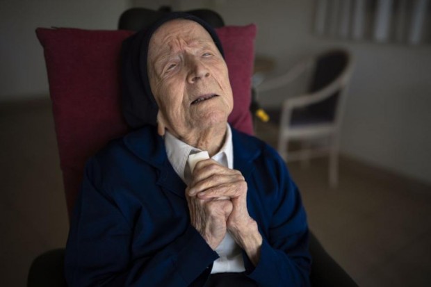 На 118 години – почина френската монахиня която беше считана