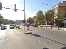 Обикновено кръстовище в Пловдив се оказа проблемно за неподготвени водачи
