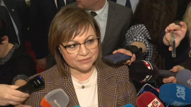 Лидерът на БСП Корнелия Нинова посочи че има умерени шансове