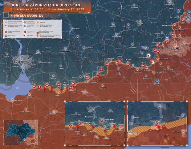 Запорожкият фронт се раздвижва