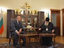Президентът се срещна с патриарх Неофит