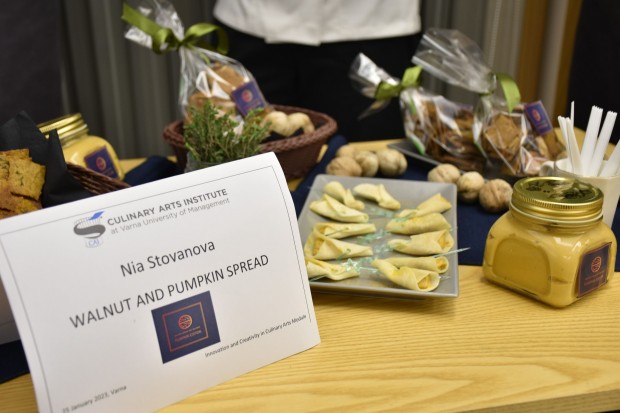 Студентите от Институт по кулинарни изкуства впечатлиха преподаватели и публика с кулинарни иновации