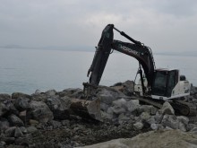 Започна изграждането на нова лодкостоянка в местността Ъгъла в Бургас