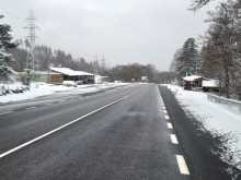 33 снегорини са почиствали пътната мрежа през нощта в Русенско