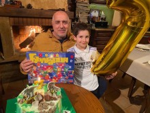 Борисов отбеляза рождения ден на внука си