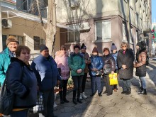 Протест на хората с увреждания се проведе в Бургас