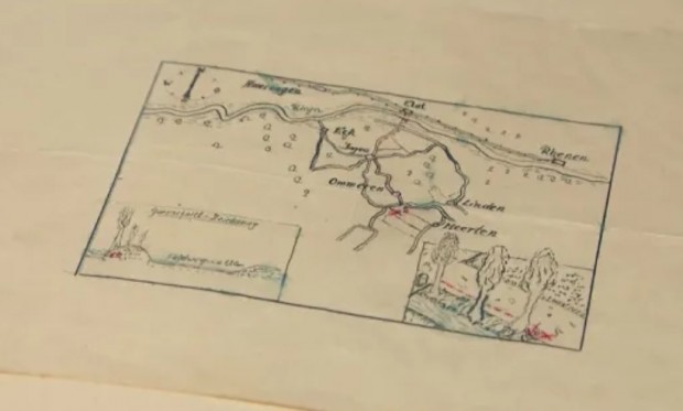 Открита карта от периода около Втората световна война предизвика огромен