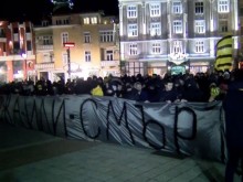 Феновете на Ботев излязоха на протест заради "Колежа"