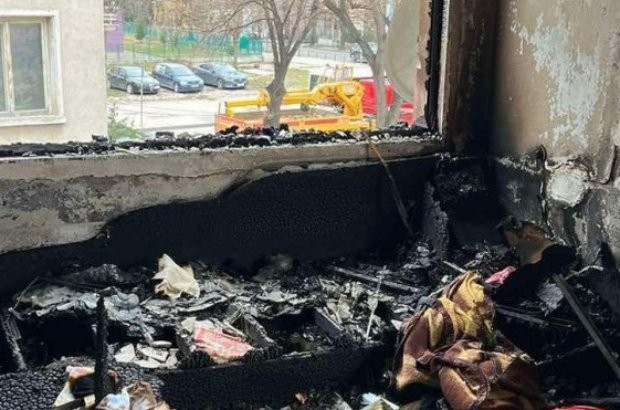 Пожар в Пловдив напълно унищожи дома на футболиста на Марица