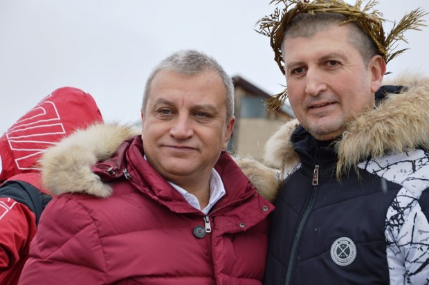 </TD
>Кметът на община Благоевград Илко Стоянов и кметът на Дъбрава