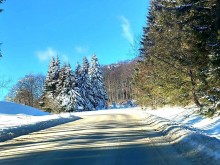 Временно се ограничава движението по път II-11 Лом - Добри дол поради обилен снеговалеж