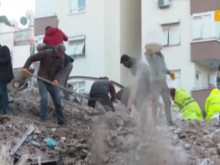 Ето къде са най-големите разрушения от земетресението в Турция