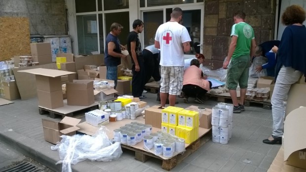Българският Червен кръст обявява кампания за набиране на материални дарения