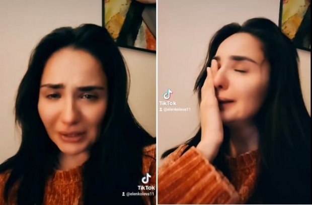 Актрисата Елен Колева записа видео на което плаче от мъка