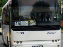 Временно се променя маршрутът на автобусна линия №15 в Пловдив