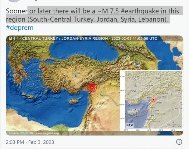 Астросеизмолог предвиди земетресението в Турция три дни по-рано