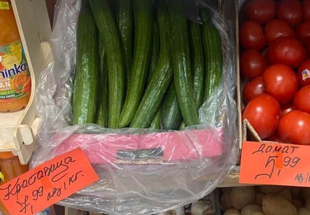 Краставиците достигнаха рекордни цени в София