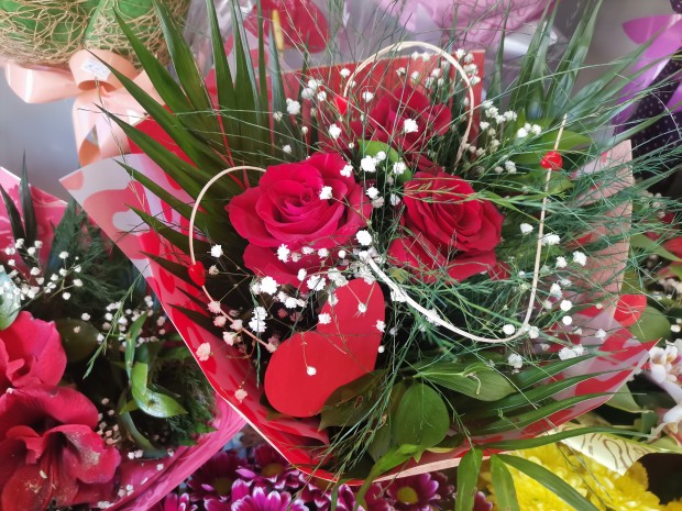 </TD
>Бургазлии вече са възприели 14 февруари като празник на любовта