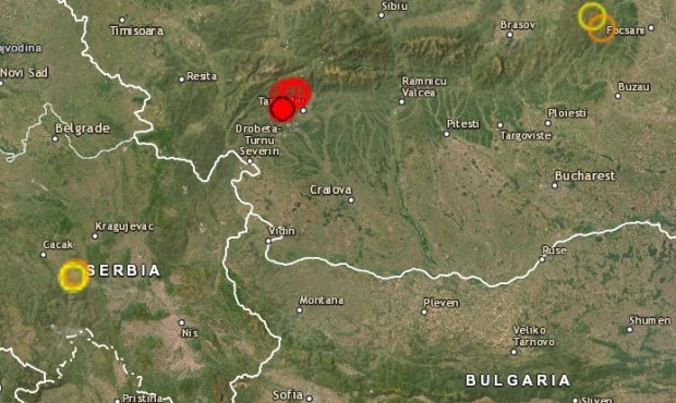 Румъния продължава да се тресе! 5 сериозни труса, след силното земетресение от следобед