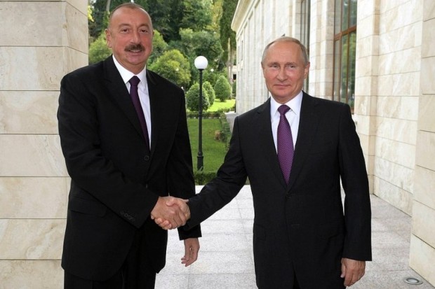 Путин и Алиев обсъдиха ситуацията в Южен Кавказ