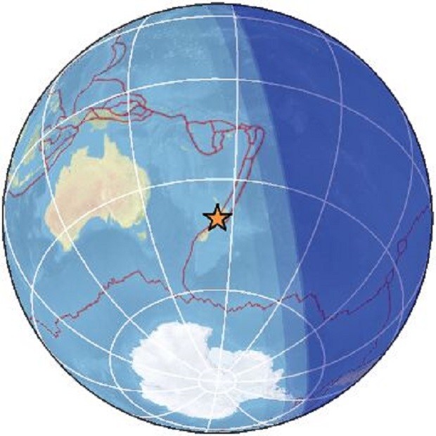 Земетресение с магнитуд 5.7 е регистрирано в Нова Зеландия