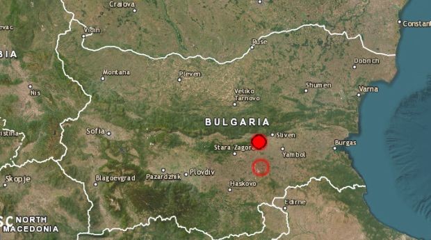 Две земетресения са разлюлели България Първият земен трус е регистриран в 7 11 часа в
