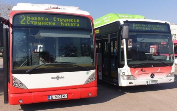 </TD
>Линия №2 А от градския транспорт в Благоевград, която обслужва